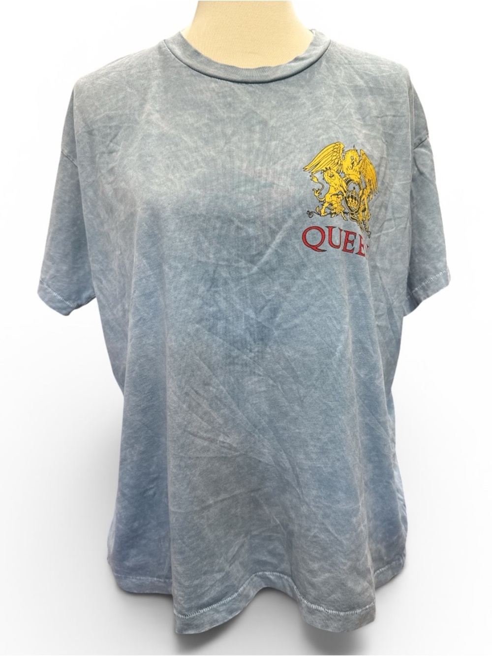 Queen Graphic Tee in Faded Blue #608